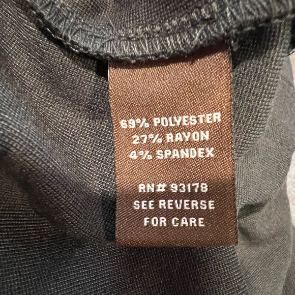 NWT- Adrienne Vittadini black pencil skirt size 10 - Picture 6 of 6